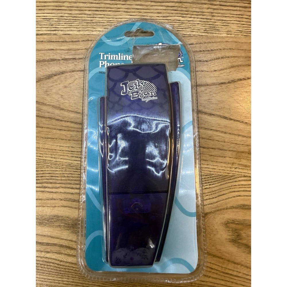 Vintage Jelly Bean Purple Trimline Phone JB-600 NEW Sealed Y2K Retro